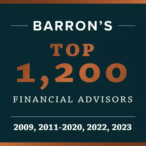 Barron's Top 1,200 Financial Advisors Award 2009 2011-2020 2022 Cornerstone Financial Solutions Inc