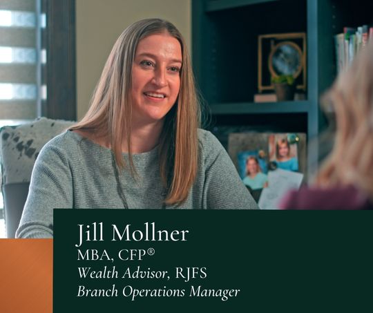 Jill Mollner, MBA, CERTIFIED FINANCIAL PLANNER(TM), Wealth Advisor