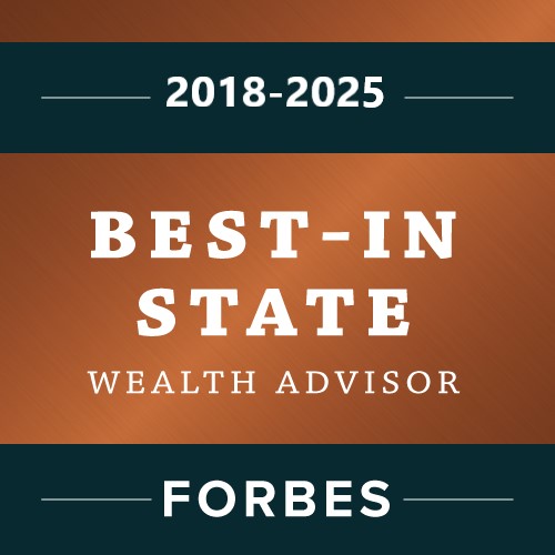 Awards Graphic_Forbes Advisor 2025 Forbes Best in State Wealth Advisor Award 2018-2022 Cornerstone Financial Solutions Inc