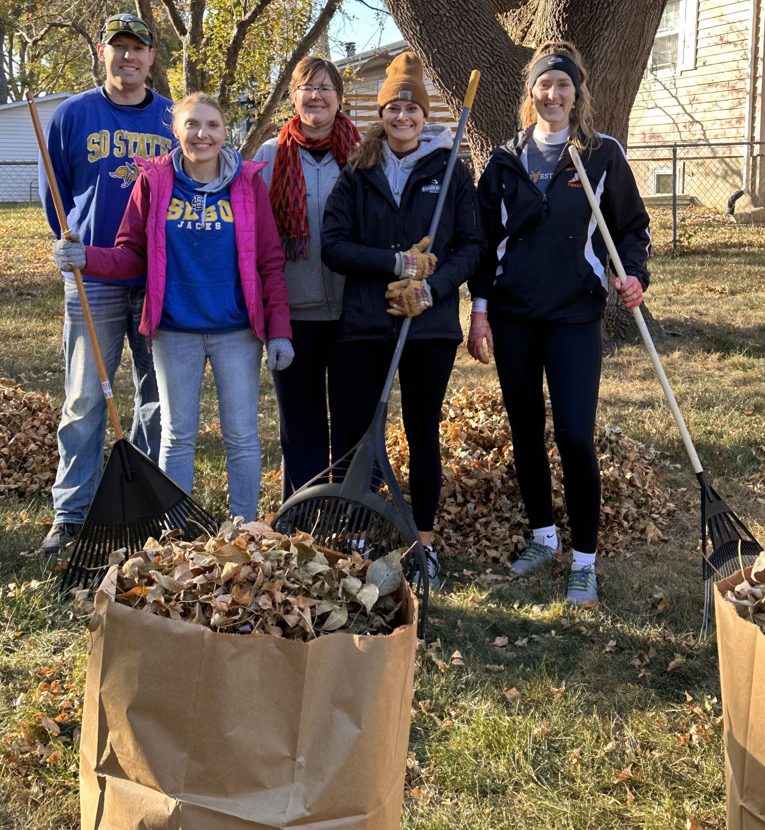 2024.10.25 Rake The Town crop resize National Wear Red Day 2025