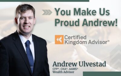 Recognizing Excellence: Andrew Ulvestad Achieves Certified Kingdom Advisor® Designation