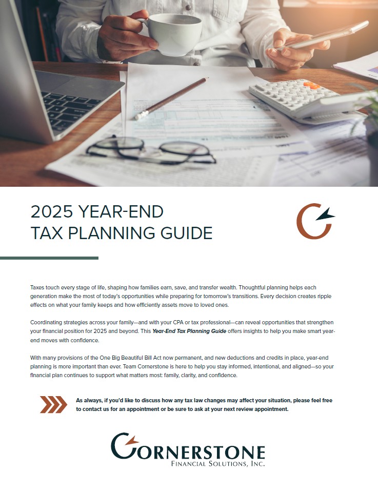 Cornerstone's Tax Newsletter Spring 2025