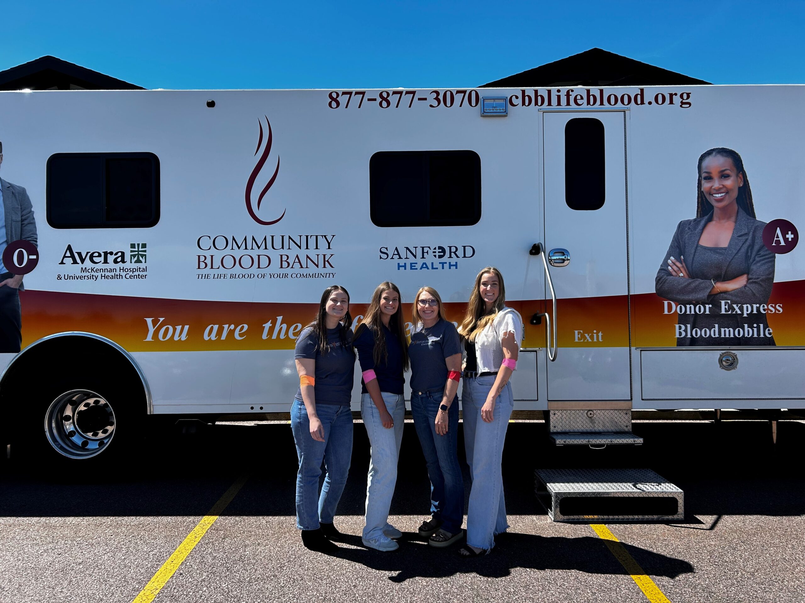 Team Cornerstone volunteered to help pack 190 lunches for Lunch is Served in Sioux Falls.